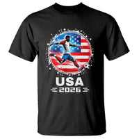 USA Soccer Patriotic Player 2026 Graphic T Shirt United States Football Fan Spirit