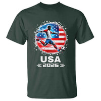 USA Soccer Patriotic Player 2026 Graphic T Shirt United States Football Fan Spirit