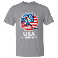 USA Soccer Patriotic Player 2026 Graphic T Shirt United States Football Fan Spirit