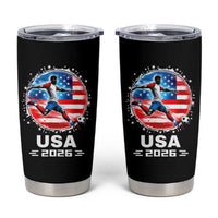 USA Soccer Patriotic Player 2026 Graphic Tumbler Cup United States Football Fan Spirit