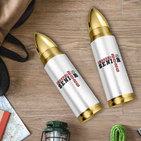 Soccer Senior Class of 2026 Typography Graphic Bullet Tumbler High School Varsity Athlete Graduation Gift