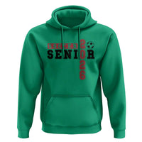 Soccer Senior Class of 2026 Typography Graphic Hoodie High School Varsity Athlete Graduation Gift