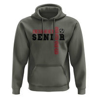 Soccer Senior Class of 2026 Typography Graphic Hoodie High School Varsity Athlete Graduation Gift