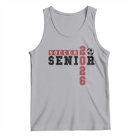 Soccer Senior Class of 2026 Typography Graphic Tank Top High School Varsity Athlete Graduation Gift