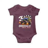 Monster Truck Birthday Baby Onesie Happy 3rd Bday Party 3 Years Old Boy