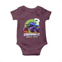 Monster Truck Birthday Baby Onesie 3 Years Old Boys Happy 3rd Bday Party