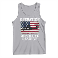 Operation Absolute Resolve Tank Top US Military Extraction Mission American Flag - Wonder Print Shop