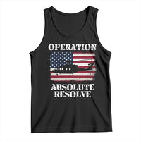 Operation Absolute Resolve Tank Top US Military Extraction Mission American Flag - Wonder Print Shop
