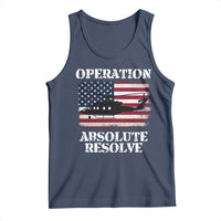 Operation Absolute Resolve Tank Top US Military Extraction Mission American Flag - Wonder Print Shop