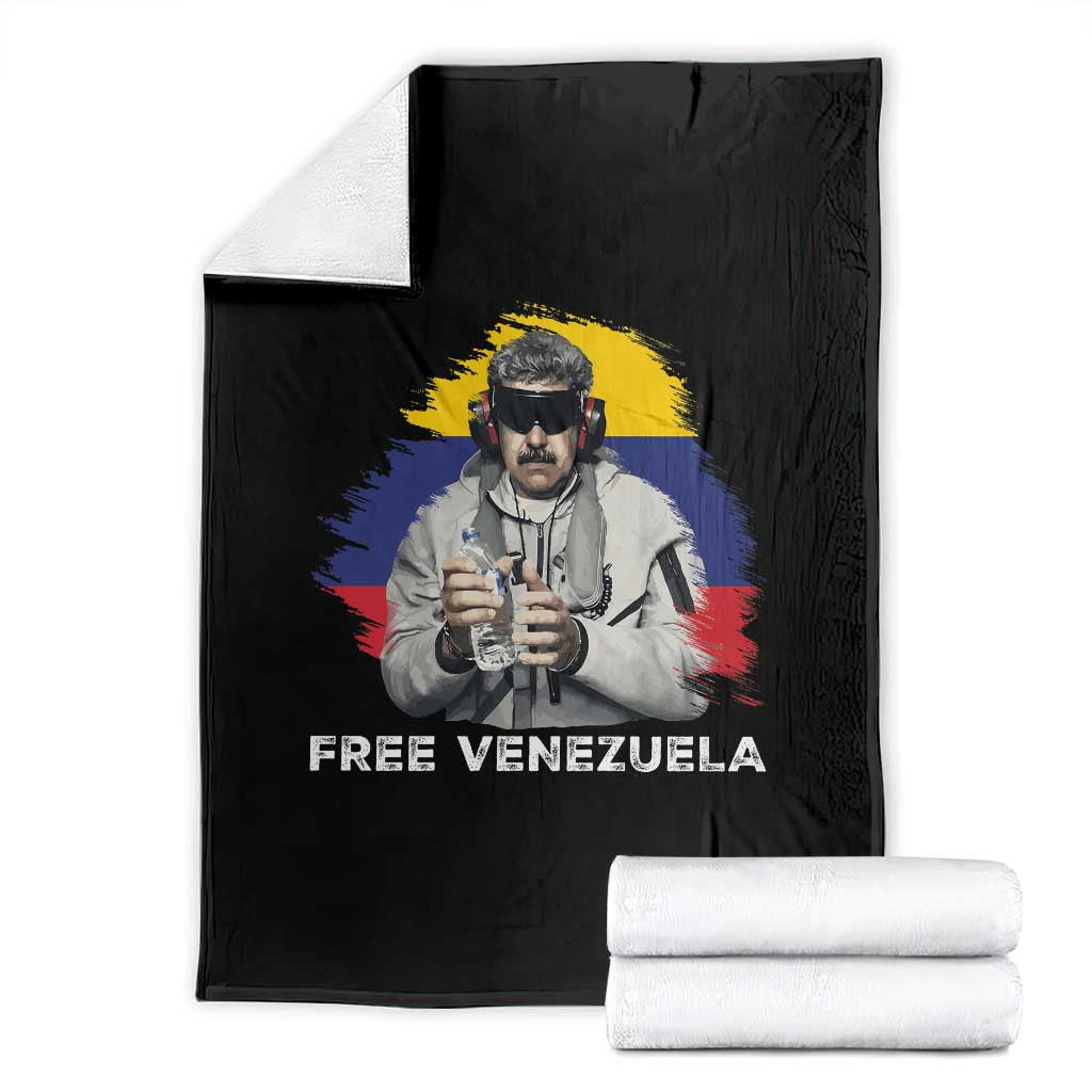 Free Venezuela Maduro Throw Blanket Political Satire - Wonder Print Shop