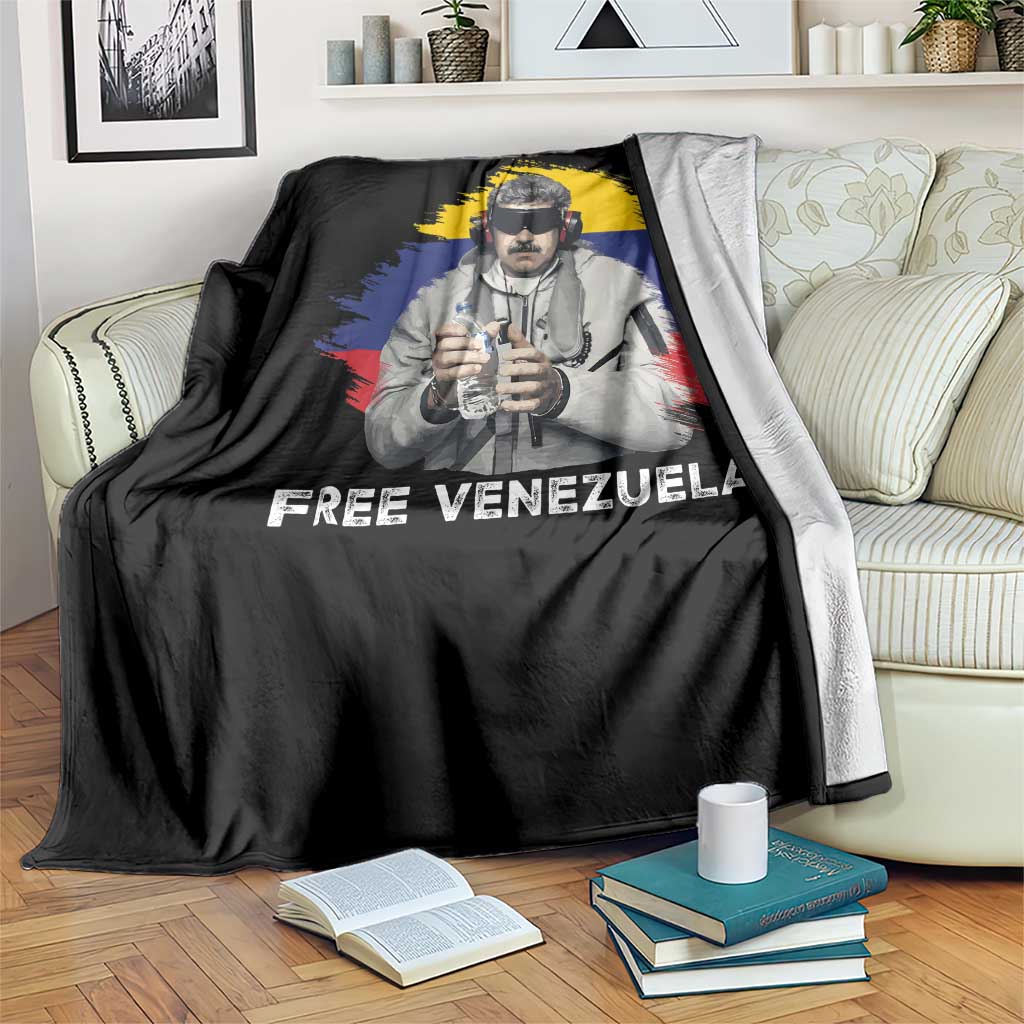 Free Venezuela Maduro Throw Blanket Political Satire - Wonder Print Shop