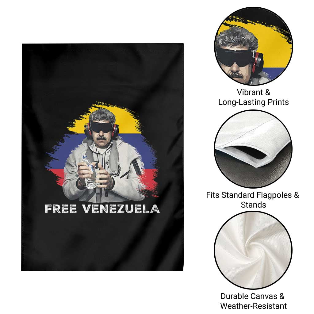 Free Venezuela Maduro Garden Flag Political Satire - Wonder Print Shop