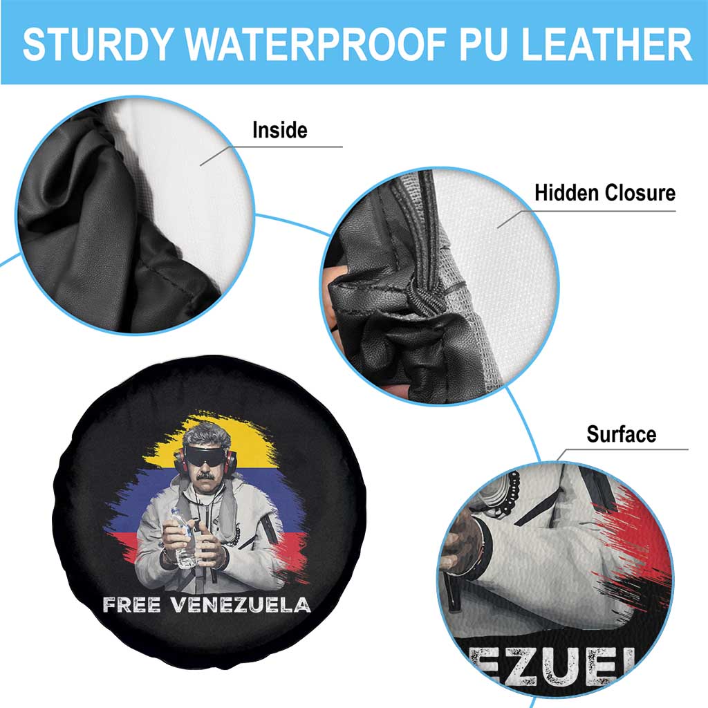 Free Venezuela Maduro Spare Tire Cover Political Satire - Wonder Print Shop