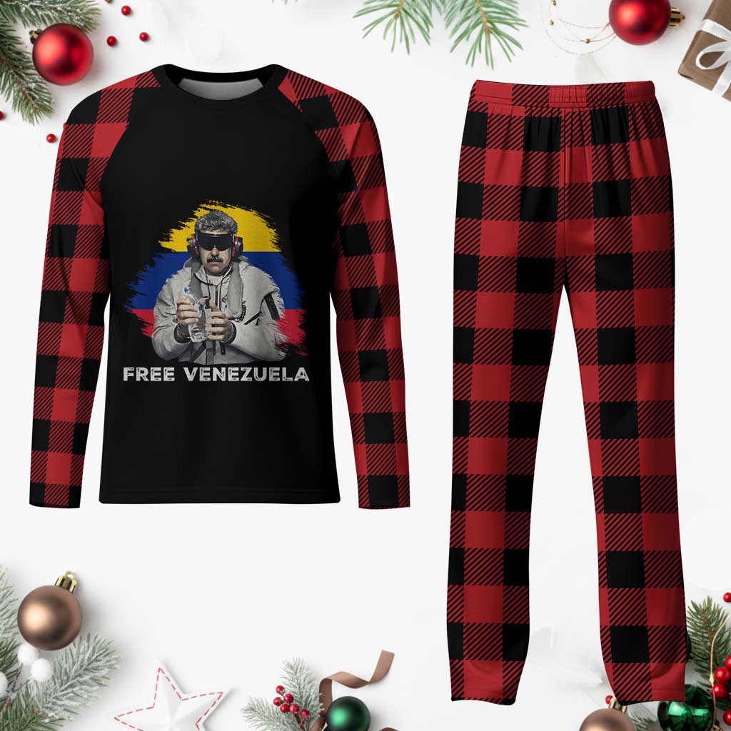 Free Venezuela Maduro Plaid Pajama Set Political Satire - Wonder Print Shop