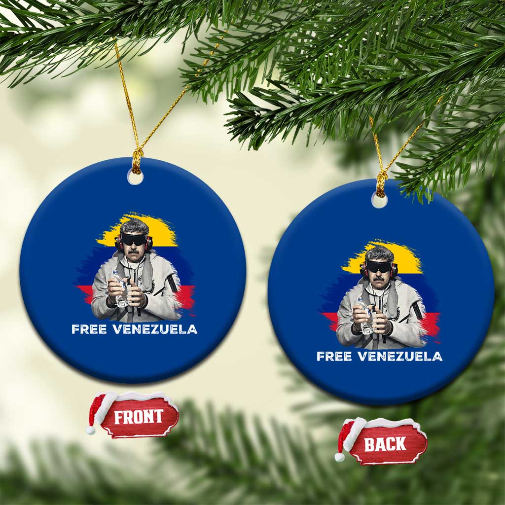 Free Venezuela Maduro Ceramic Ornament Political Satire - Wonder Print Shop