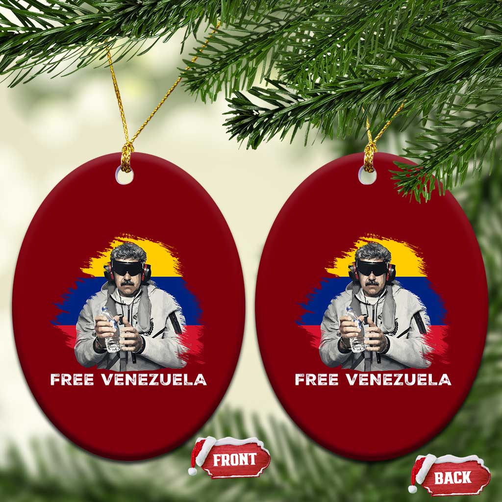 Free Venezuela Maduro Ceramic Ornament Political Satire - Wonder Print Shop