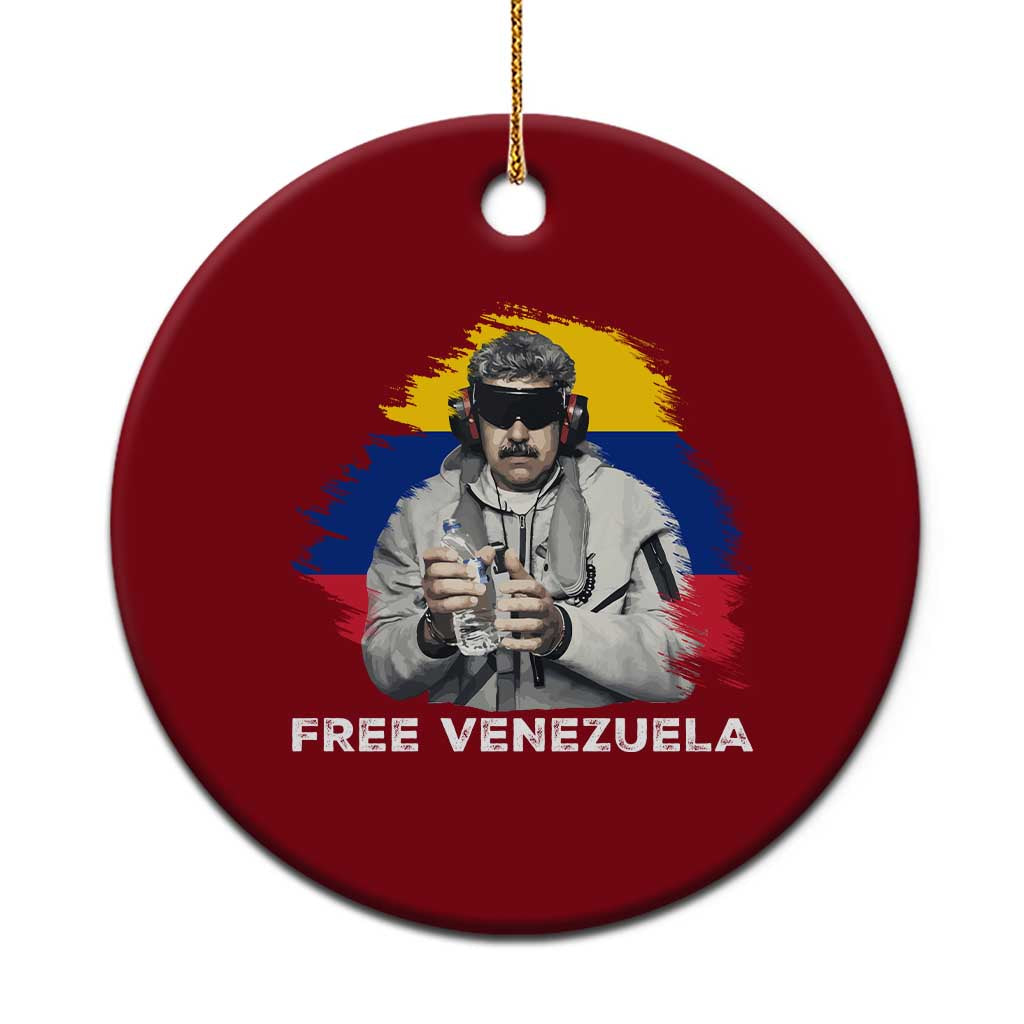 Free Venezuela Maduro Ceramic Ornament Political Satire - Wonder Print Shop