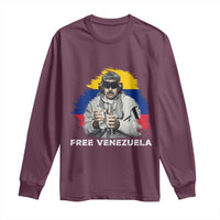 Free Venezuela Maduro Long Sleeve Shirt Political Satire - Wonder Print Shop