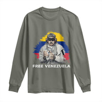 Free Venezuela Maduro Long Sleeve Shirt Political Satire - Wonder Print Shop