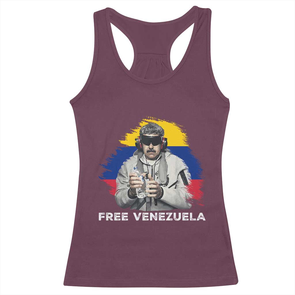 Free Venezuela Maduro Racerback Tank Top Political Satire - Wonder Print Shop