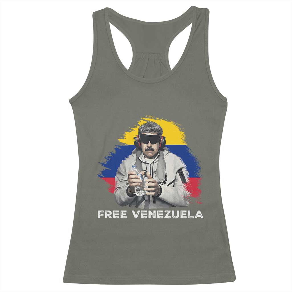 Free Venezuela Maduro Racerback Tank Top Political Satire - Wonder Print Shop