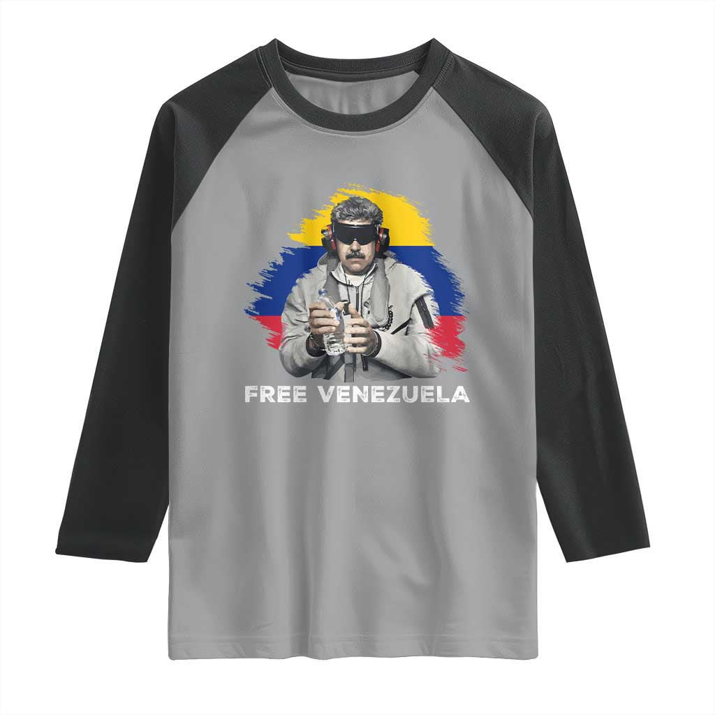 Free Venezuela Maduro Raglan Shirt Political Satire - Wonder Print Shop