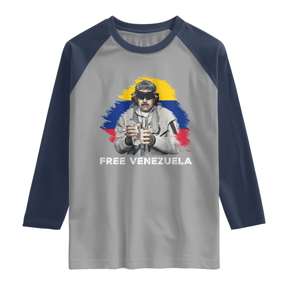 Free Venezuela Maduro Raglan Shirt Political Satire - Wonder Print Shop