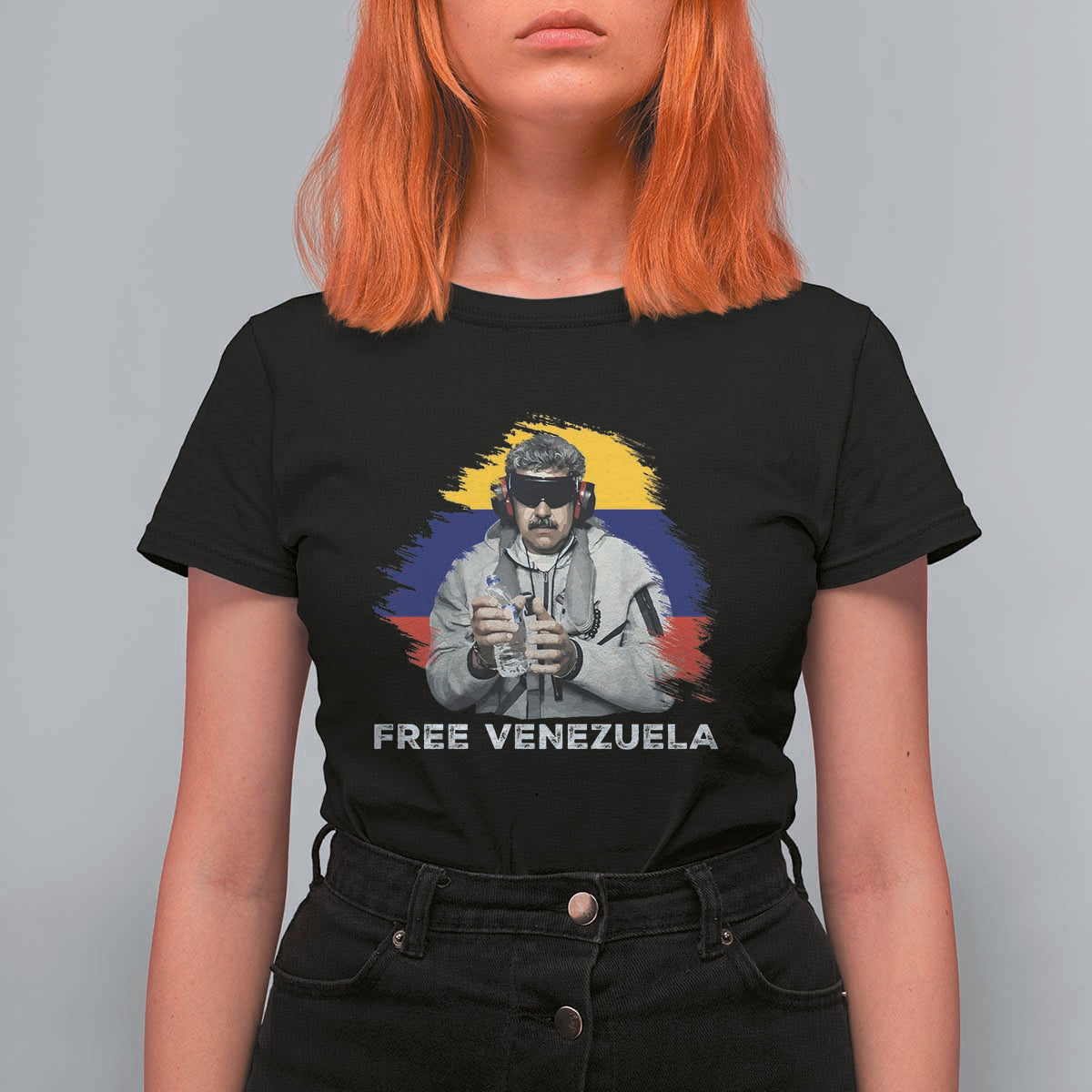 Free Venezuela Maduro T Shirt For Women Political Satire - Wonder Print Shop