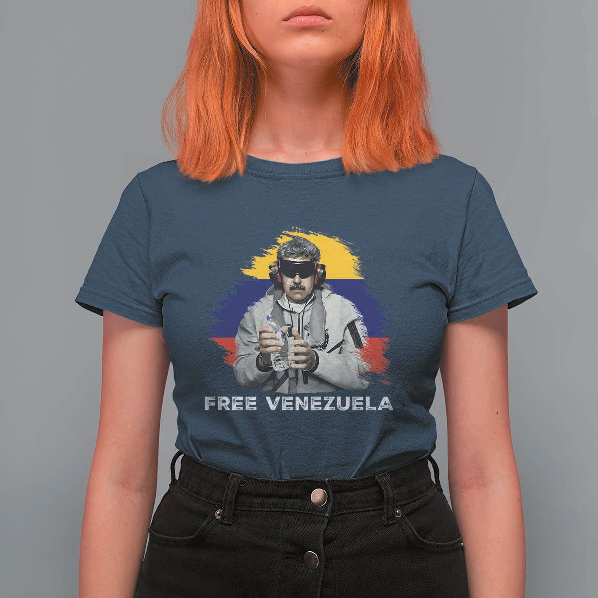 Free Venezuela Maduro T Shirt For Women Political Satire - Wonder Print Shop