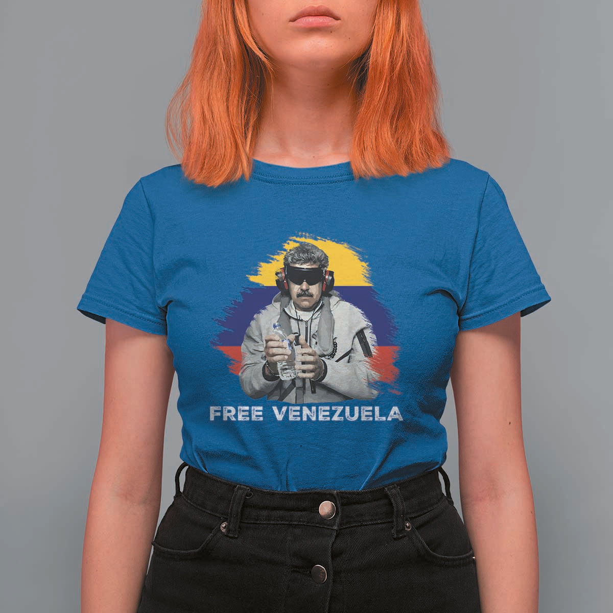 Free Venezuela Maduro T Shirt For Women Political Satire - Wonder Print Shop
