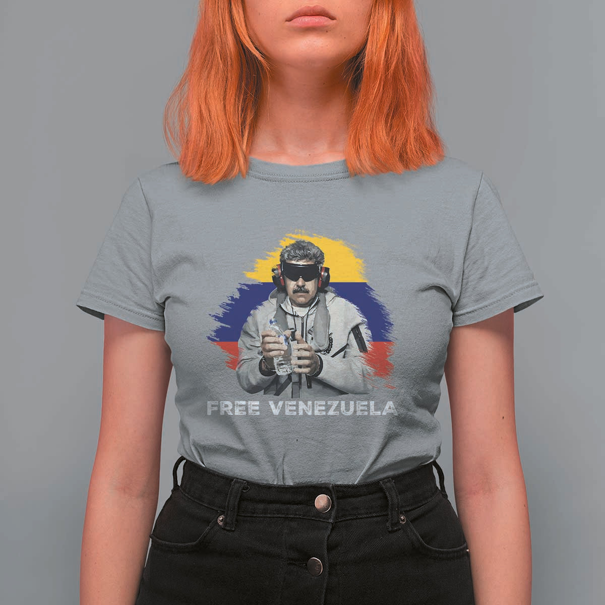 Free Venezuela Maduro T Shirt For Women Political Satire - Wonder Print Shop