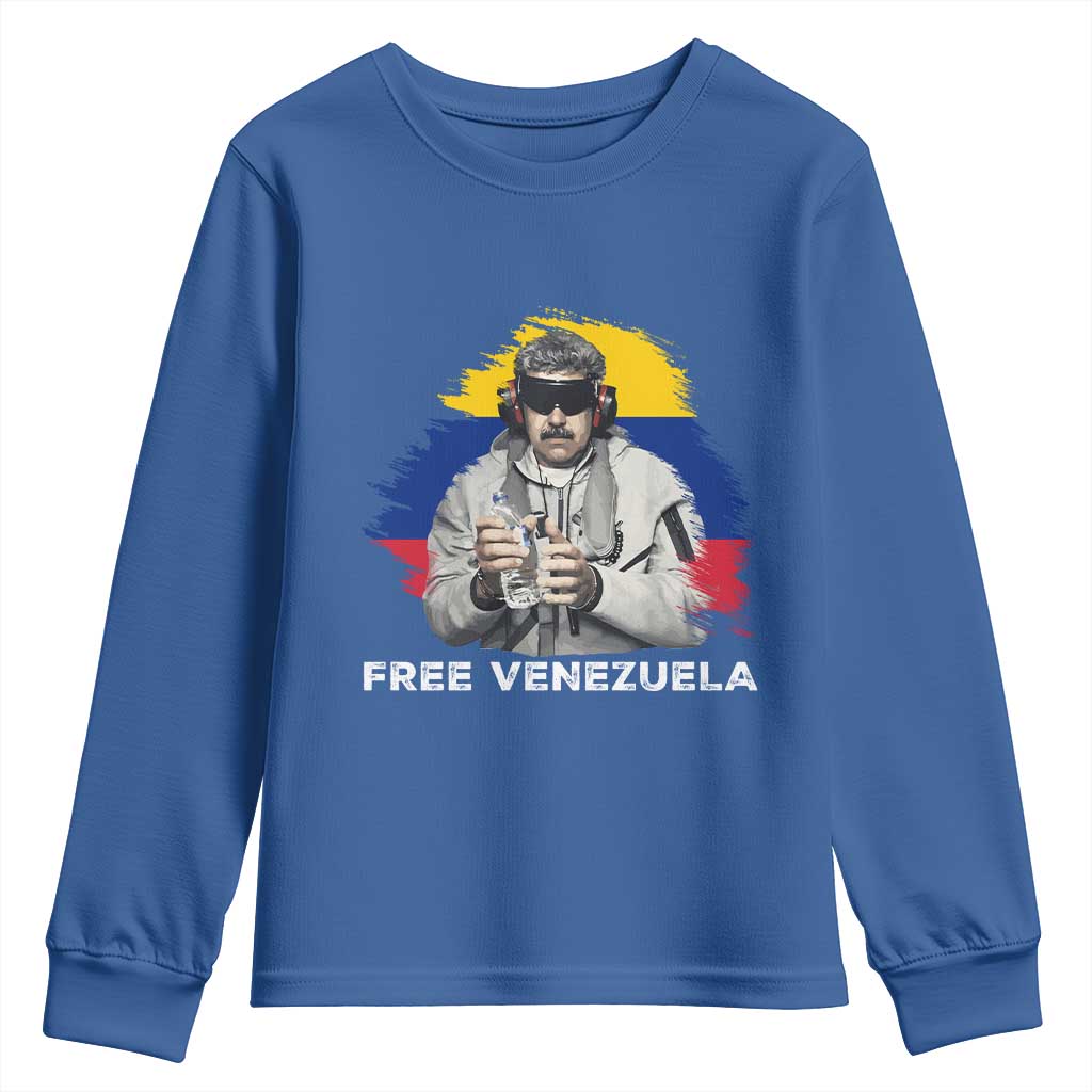 Free Venezuela Maduro Youth Sweatshirt Political Satire - Wonder Print Shop