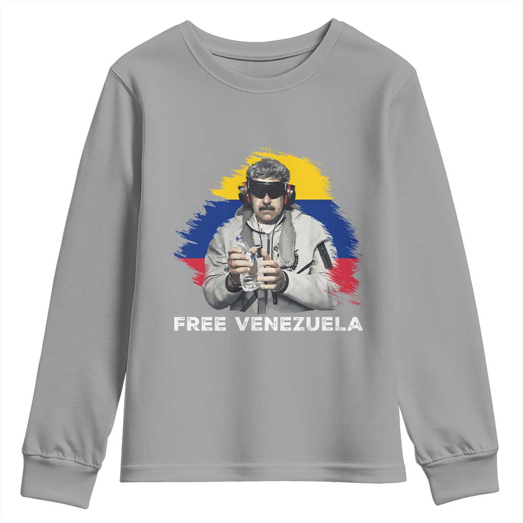 Free Venezuela Maduro Youth Sweatshirt Political Satire - Wonder Print Shop
