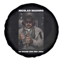 Maduro Captured Meme Spare Tire Cover On Board USS Iwo Jima Political Satire - Wonder Print Shop