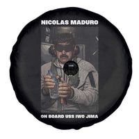 Maduro Captured Meme Spare Tire Cover On Board USS Iwo Jima Political Satire - Wonder Print Shop