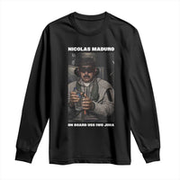 Maduro Captured Meme Long Sleeve Shirt On Board USS Iwo Jima Political Satire - Wonder Print Shop