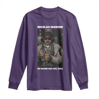 Maduro Captured Meme Long Sleeve Shirt On Board USS Iwo Jima Political Satire - Wonder Print Shop