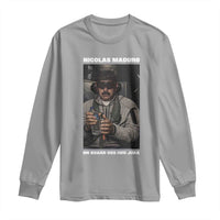 Maduro Captured Meme Long Sleeve Shirt On Board USS Iwo Jima Political Satire - Wonder Print Shop