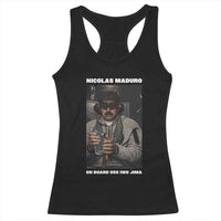Maduro Captured Meme Racerback Tank Top On Board USS Iwo Jima Political Satire - Wonder Print Shop