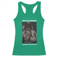 Maduro Captured Meme Racerback Tank Top On Board USS Iwo Jima Political Satire - Wonder Print Shop