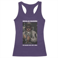 Maduro Captured Meme Racerback Tank Top On Board USS Iwo Jima Political Satire - Wonder Print Shop