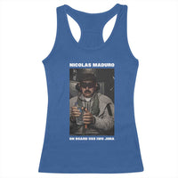 Maduro Captured Meme Racerback Tank Top On Board USS Iwo Jima Political Satire - Wonder Print Shop