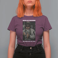 Maduro Captured Meme T Shirt For Women On Board USS Iwo Jima Political Satire - Wonder Print Shop