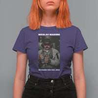 Maduro Captured Meme T Shirt For Women On Board USS Iwo Jima Political Satire - Wonder Print Shop