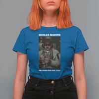 Maduro Captured Meme T Shirt For Women On Board USS Iwo Jima Political Satire - Wonder Print Shop