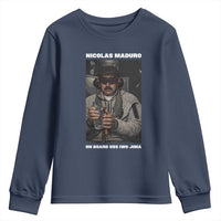 Maduro Captured Meme Youth Sweatshirt On Board USS Iwo Jima Political Satire - Wonder Print Shop