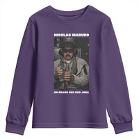 Maduro Captured Meme Youth Sweatshirt On Board USS Iwo Jima Political Satire - Wonder Print Shop