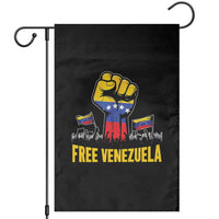 Free Venezuela Flag Garden Flag Raised Fist Resistance for Liberation Supporters - Wonder Print Shop