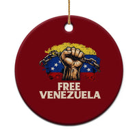 Free Venezuela Flag Chain Breaker Ceramic Ornament Powerful Liberation for Liberation Supporters - Wonder Print Shop