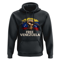 Free Venezuela Flag Chain Breaker Hoodie Powerful Liberation for Liberation Supporters - Wonder Print Shop